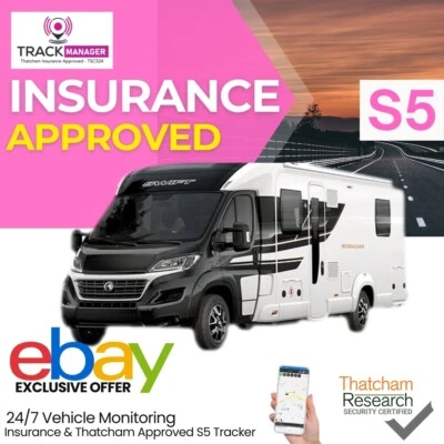 S5 Tracker MOTORHOME 4G Insurance Approved TrackManager TSC528 - CAT 5 - Image 1 of 4