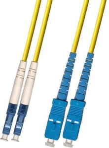 Direct Burial/Outdoor LC-SC 2-Strand Fiber Optic Cable Singlemode (9/125) 75M - Afbeelding 1 van 1
