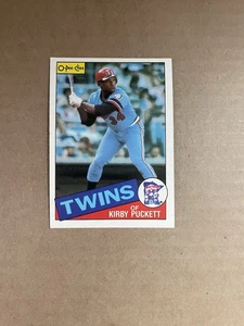 1985 O-PEE-CHEE #10 KIRBY PUCKETT  ROOKIE TWINS NM +/ NM + + RANGE #2 - Picture 1 of 6