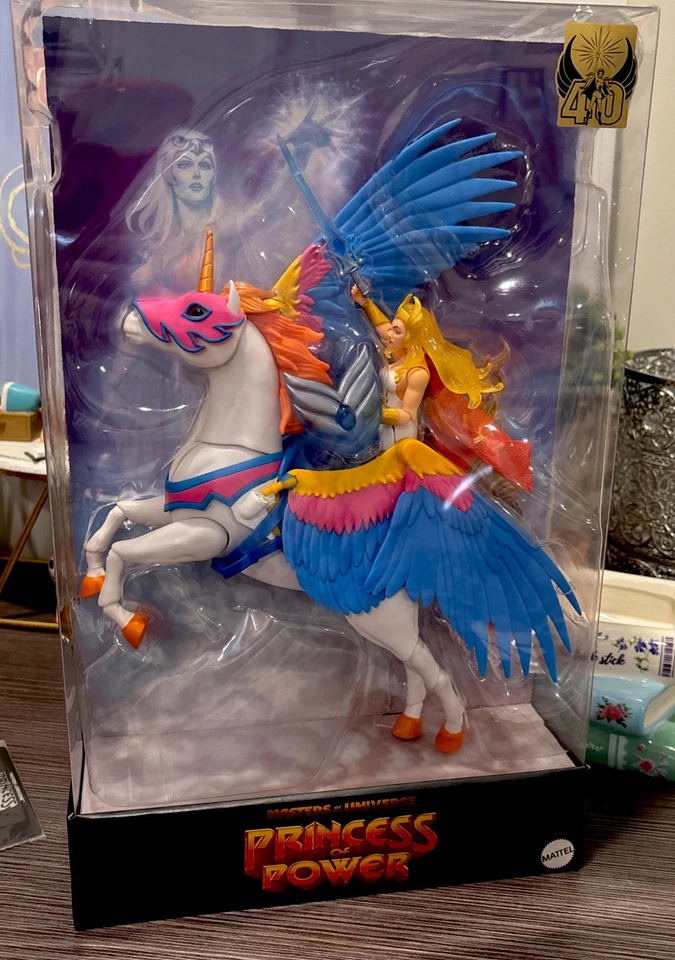 Mattel MOTU Masters of the Universe Origins SHE-RA AND SWIFT WIND New In Hand - Image 1 of 4