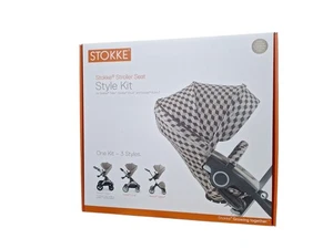 Stokke® Kinderwagen Textilset Beige Cube 391902 - Bild 1 von 2