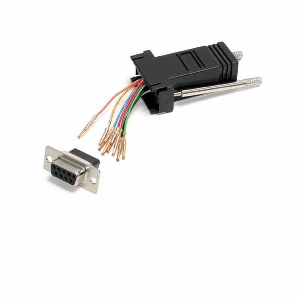 Audiokabel & -Adapter StarTech StarTech.com DB9 to RJ45 Modular Adapter - F/F - Bild 1 von 1