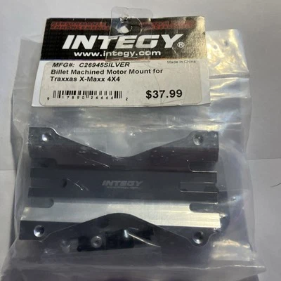 C26945SILVER Integy Billet Machined Motor Mount Traxxas X-Maxx 4X4 - Image 1 of 4