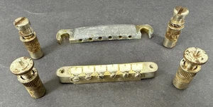 Puente, cordal y tachuelas FujiGen/Matsumoko Bradley Les Paul personalizado difícil de encontrar años 70 - Imagen 1 de 13