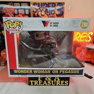 Funko Pop! Figura Vinilo Rides: Wonder Woman On Pegasus #280 DC - Imagen 1 de 6