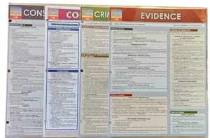 Corporations-Criminal Procedure-Constitutional-Evidence Barcharts Quickstudy Law - Picture 1 of 5