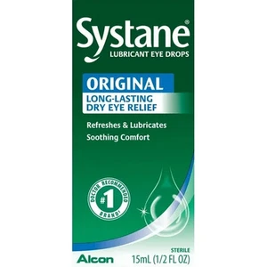 Gotas lubricantes para ojos Systane nuevas para síntomas de ojos secos, 15 ml caducidad 10/2026+ - Imagen 1 de 6
