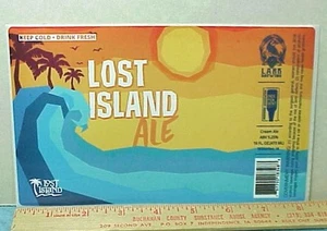Lark Brewing Label #13 LOST ISLAND - CREAM ALE - Iowa - Imagen 1 de 1