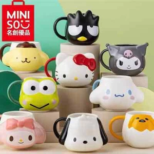 Taza de cerámica Sanrio Hello Kitty Kuromi Cinnamoroll - Imagen 1 de 18