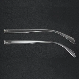 1 Paio Occhiali da Sole Ricambio TR90 Braccio Temple Riparazione 140mm Trasparente - Foto 1 di 3