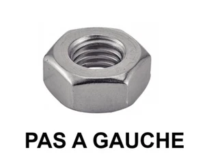 Edelstahlmutter A4 LINKSGEWINDE 10mm - Spezialedelstahl außen NICHT LINKS - Bild 1 von 1