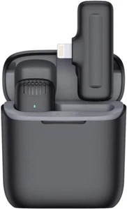 Wireless Levalier Microphone for iPhone, Microphone Wireless for Youtube, Tiktok - Picture 1 of 7