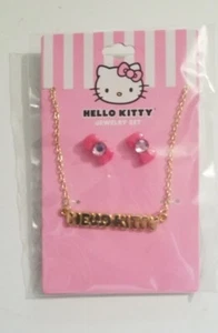 Nuevo Conjunto de Collares y Pendientes de la Colección de Joyería SANRIO Hello Kitty - Imagen 1 de 3