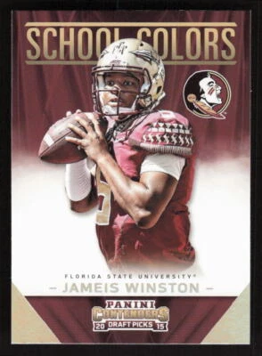 Jameis Winston 2015 Panini Contenders Draft Picks School Colors #2 FSU - Image 1 of 2