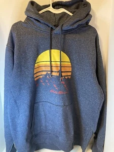 Eddie Bauer Graphic Classic Outdoor Men’s Hoodie. Supersoft Fleece. Sz XL - Picture 1 of 4