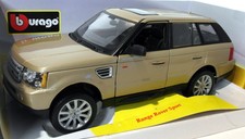 Burago 1/18 Scale diecast - 21046 Range Rover Sport Gold