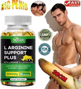Integratore potenziatore ossido nitrico extra forte L-Arginina 3000mg resistenza/energia - Foto 1 di 9