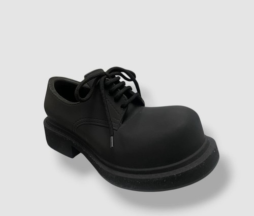 Scarpe derby uomo Balenciaga steroidi gomma nera taglia 37
