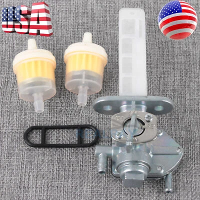 Para Kawasaki Vulcan 800 ZRX 1200 R 2001-2006 grifo de combustible Petcock 51023-1260 con sello Foto 1 de 4