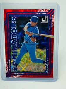 2023 Panini Donruss George Brett Dominators Red #104/149