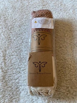 Toalla Smyrna Algodón Turco Naranja 15" X 36" (K5) Foto 1 de 4