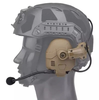 Outdoor Military Headset Bluetooth Earphone Tactical Noise Reduction Earpieces - Image 1 of 4