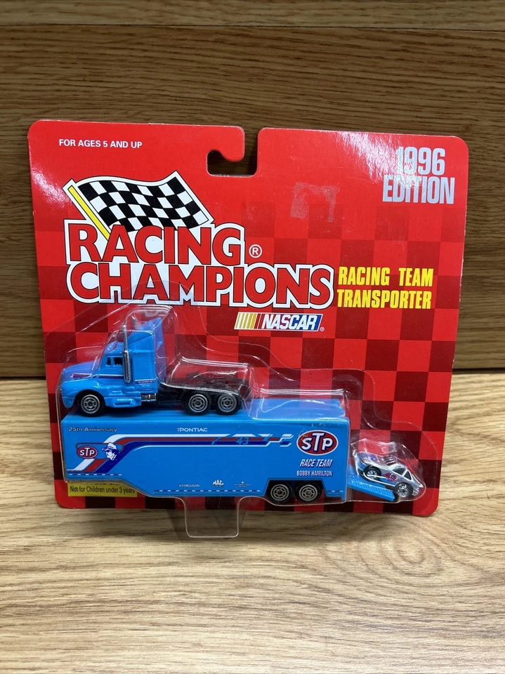 VTG 1996 Racing Champions NASCAR Team Transporter Bobby Hamilton - Image 1 of 2
