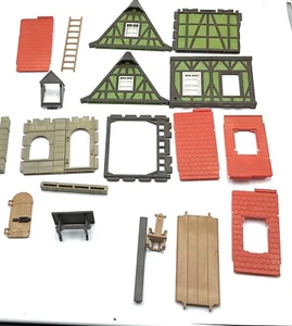 Rare Vintage 1977 Playmobil 3440 Tailors Shop House NOT FULL # LC - Picture 1 of 4