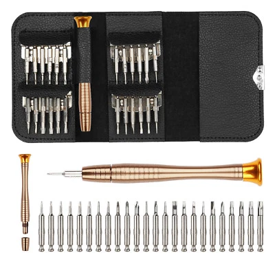 25 in 1 Repair Tool Set Screwdriver Wallet Kit For Macbook Pro Air Smart Phones - Image 1 of 4