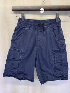 Gap Kids Weathered Blue Cotton Pull On Cargo Shorts Boys XS-10721 - Picture 1 of 8