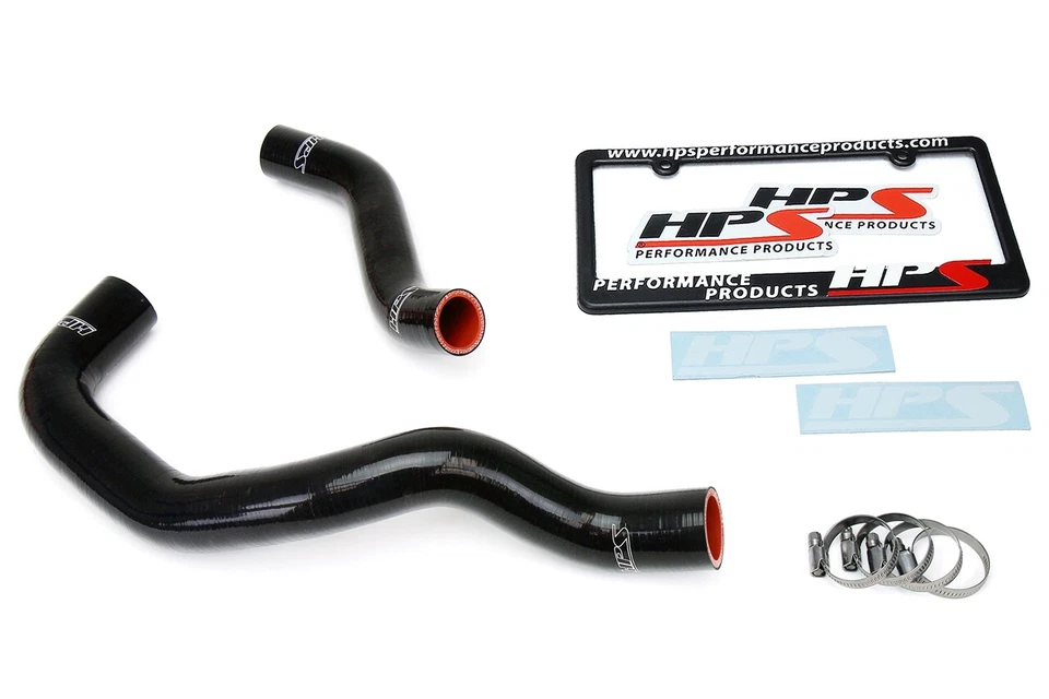 Kit de manguera de refrigerante de radiador de silicona HPS para 98-05 Lexus GS300 (Negro) Foto 1 de 1