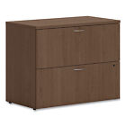 The Hon Llf3620l2le1 Mod Lateral File, 2 Legal/Letter-Size File Drawers, Sepia