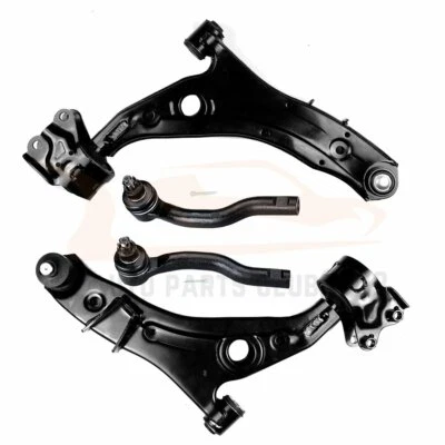 4pcs Front Lower Control Arms Outer Tie Rod Ends Kit for 2007-2013 Mazda CX-9 - Image 1 of 4
