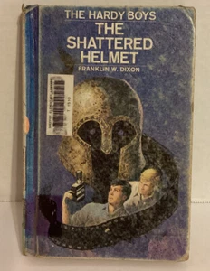 The Shattered Helmet Franklin W Dixon Hardy Boys Series #52 Hardcover 1973 - Picture 1 of 18