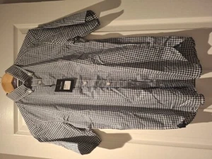 Brand New Short Sleeves EDEN PARK Regular Mens Navy/White - Picture 1 of 7