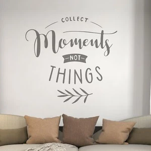 Calcomanía de pared Collect Moments Not Things - Imagen 1 de 3