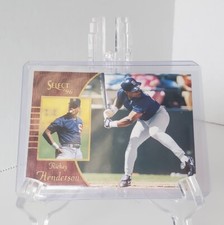 Rickey Henderson1996 Pinnacle Select #108 San Diego SD Padres MLB Baseball Card