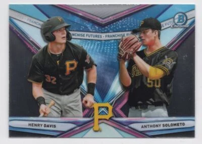 2021 Bowman Draft Franchise Futures Henry Davis/Anthony Solometo Pittsburgh - Image 1 of 2