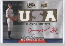 2009 Upper Deck USA Baseball Box Set Red Ink /25 Cory Geisler #TJA16U-CG Auto