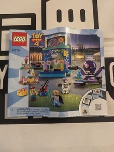LEGO Toy Story 4 10770 Buzz & Woody's Carnival Mania Instruction Manual Only - Picture 1 of 2