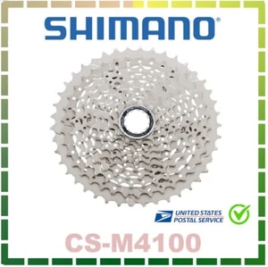 Shimano Cassette Deore CS-M4100 10 Speed Silver 42 Teeth Touring Trekking MTB - Picture 1 of 3