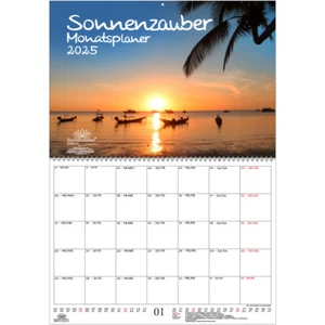 Sonnenzauber Planer DIN A2 Kalender für 2025 Sonne und Licht - Seelenzauber - Bild 1 von 1