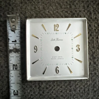 Vintage Seth Thomas Eight Days Seven Jewels Germany Metal Dial 1/1 On eBay - Image 1 of 4