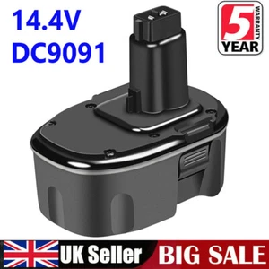 14.4V Cordless Battery For Dewalt XRP Ni-Mh DC9091 DC9094 DW9091 DE9092 DC735KA - Picture 1 of 9