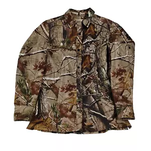 New Women’s Size Small Gander Mountain Realtree AP Camo Button Up Field Shirt - Picture 1 of 11
