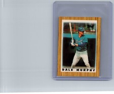 1987 Topps Major League Leaders Minis #2 Dale Murphy NM+