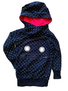 Girl Size 3-4 Hooded Sweatshirt EUC - Picture 1 of 1