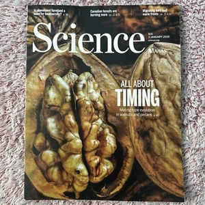 AAAS Science Magazine Vol 387 No 6729 3 January 2024 Evolution Walnuts Pecans - Imagen 1 de 1