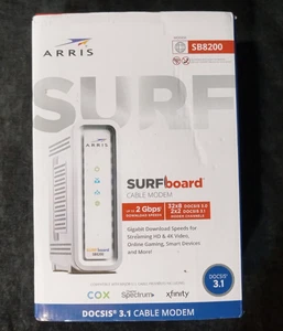 ARRIS Surfboard SB8200 DOCSIS 3.1 Cable Modem - Afbeelding 1 van 4