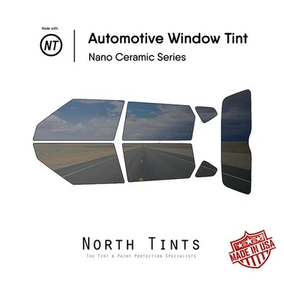 Película de tinte de ventana precortada nano cerámica vidrio automotriz para Kia Soul 2020-2025 Foto 1 de 4